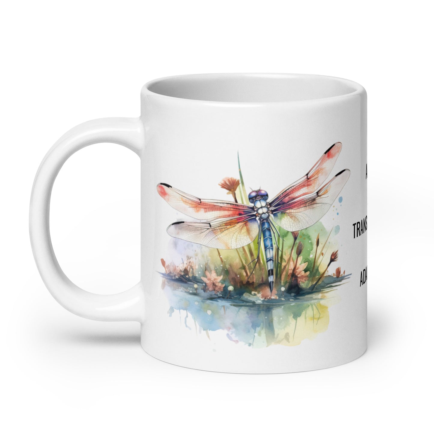 dragonfly spirit animal mug