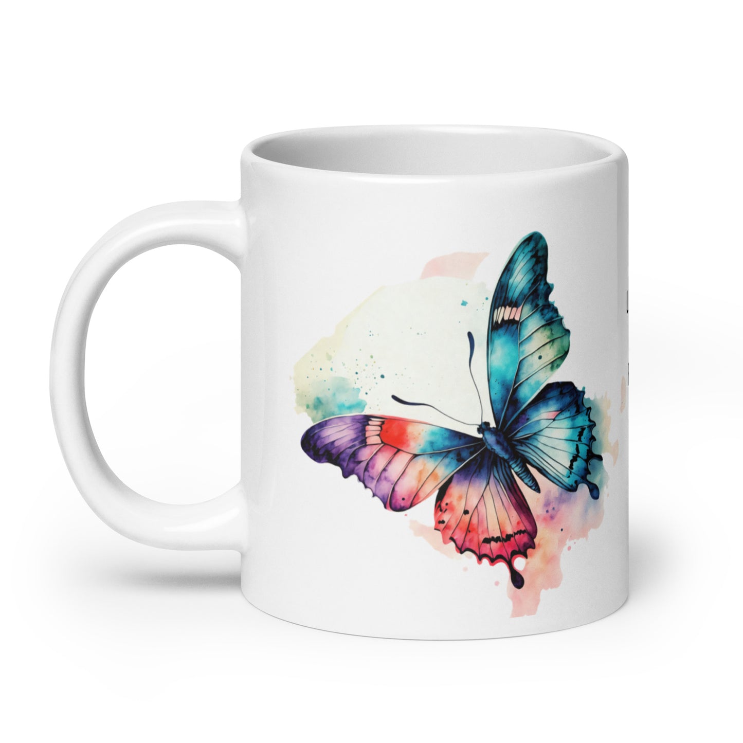 butterfly animal spirit mug