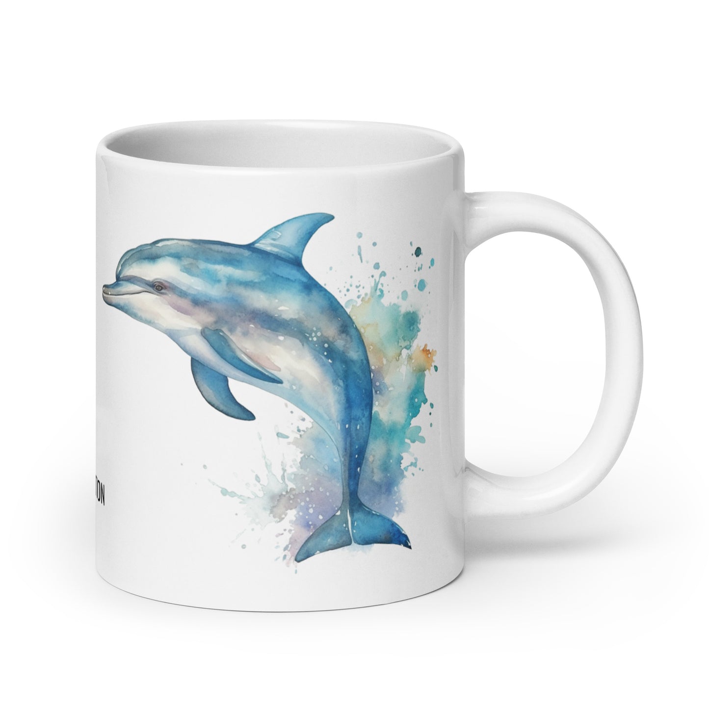 dolphin animal spirit mug