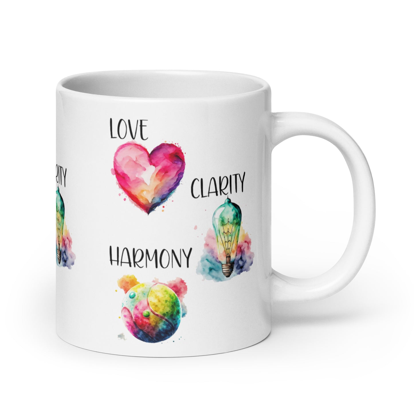 love clarity mug.