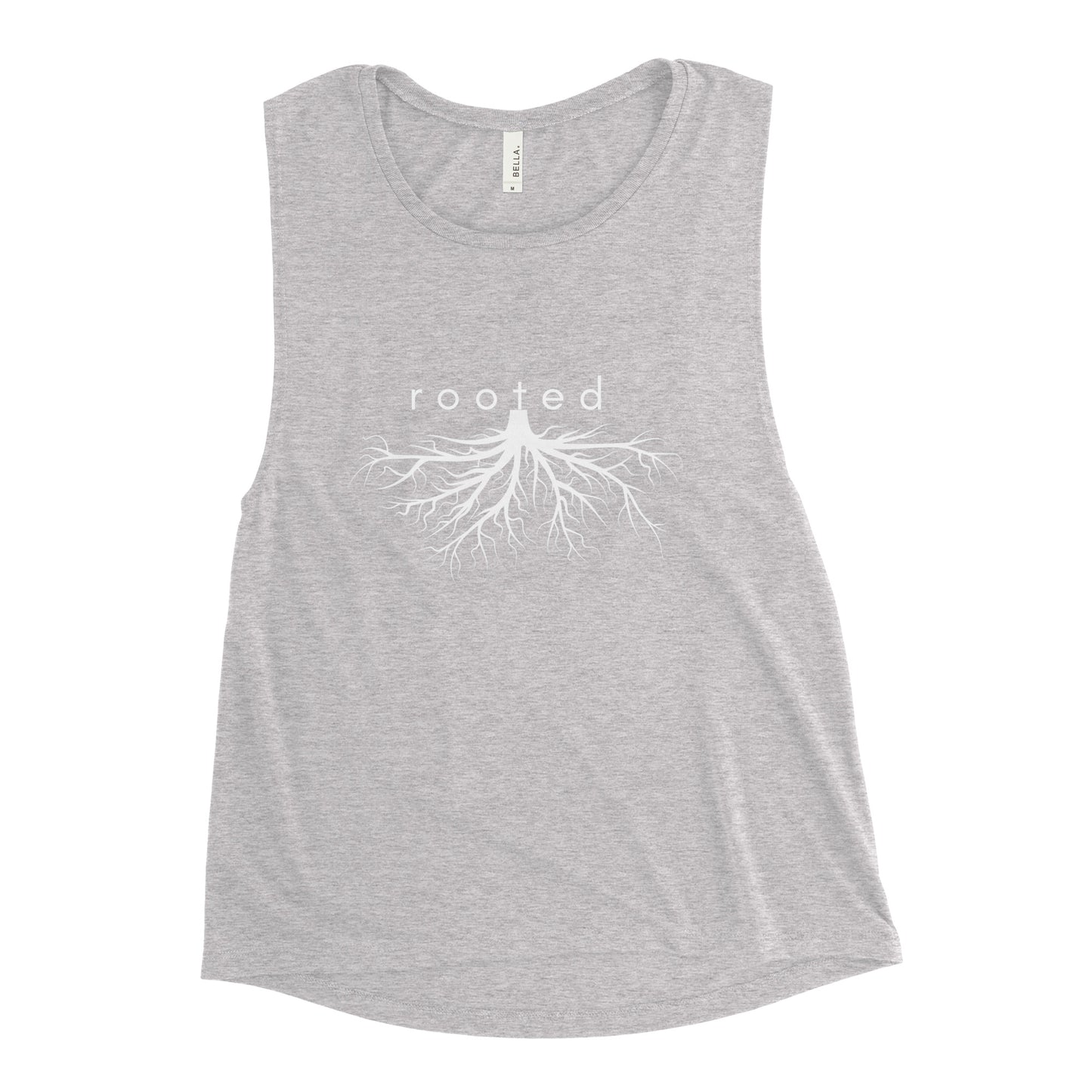 rooted chakra muscle tank