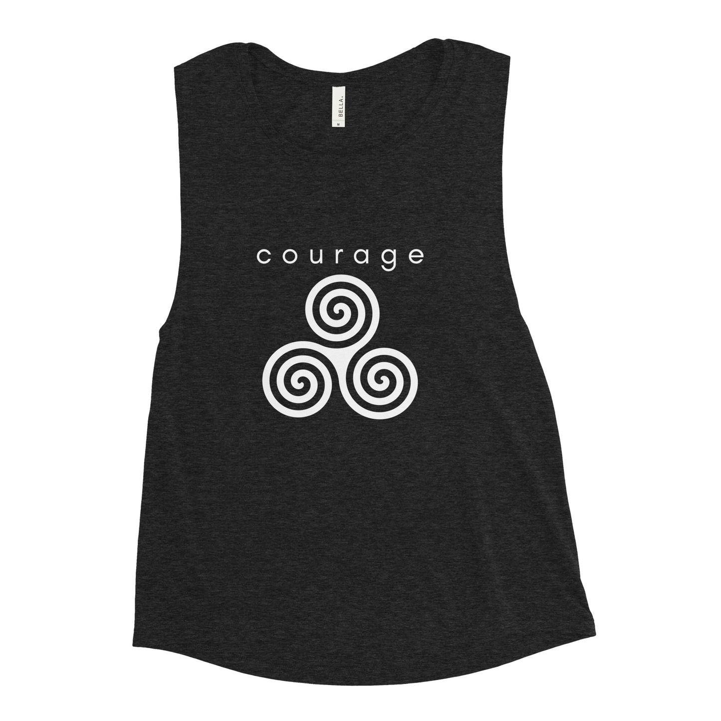 courage chakra muscle tank