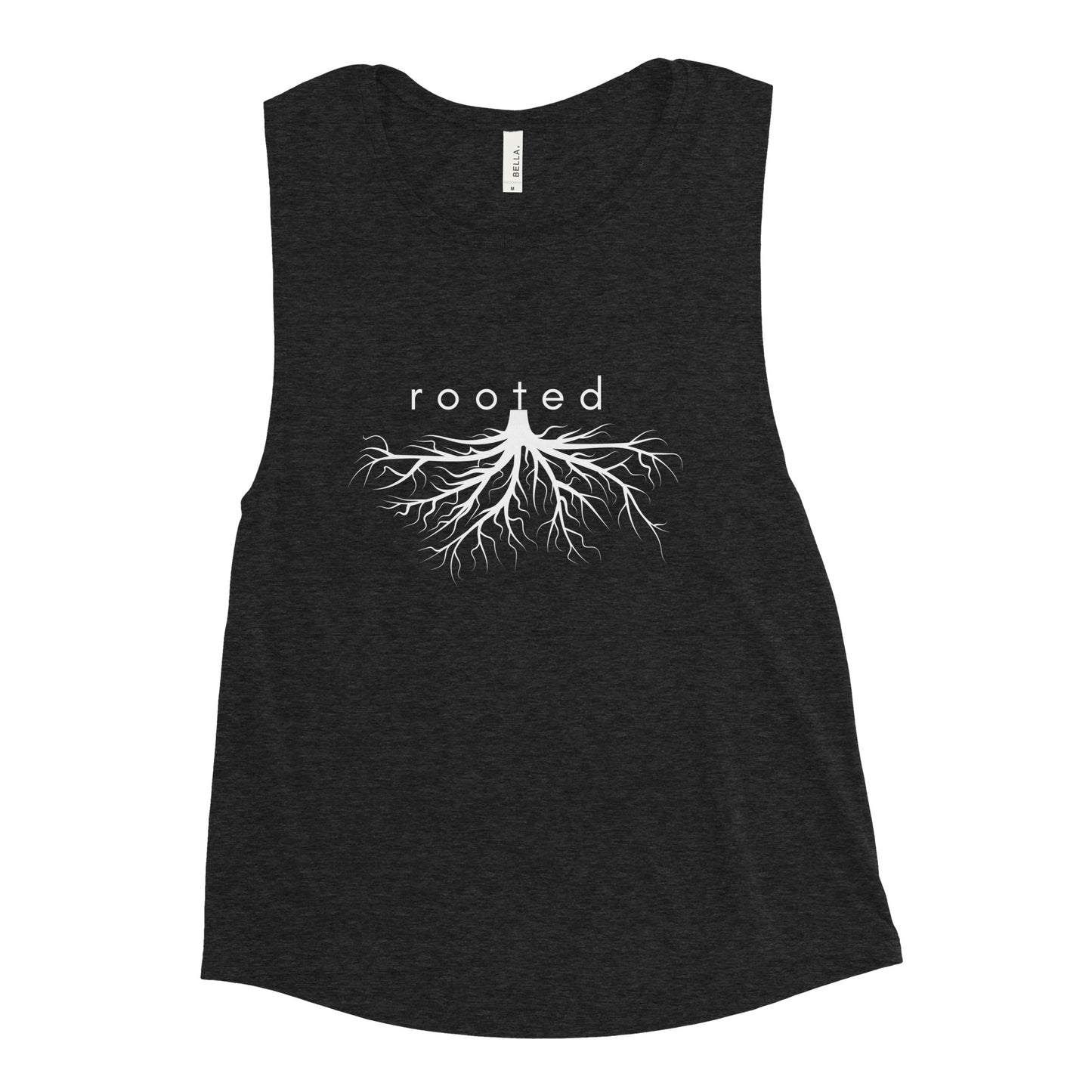 rooted chakra muscle tank