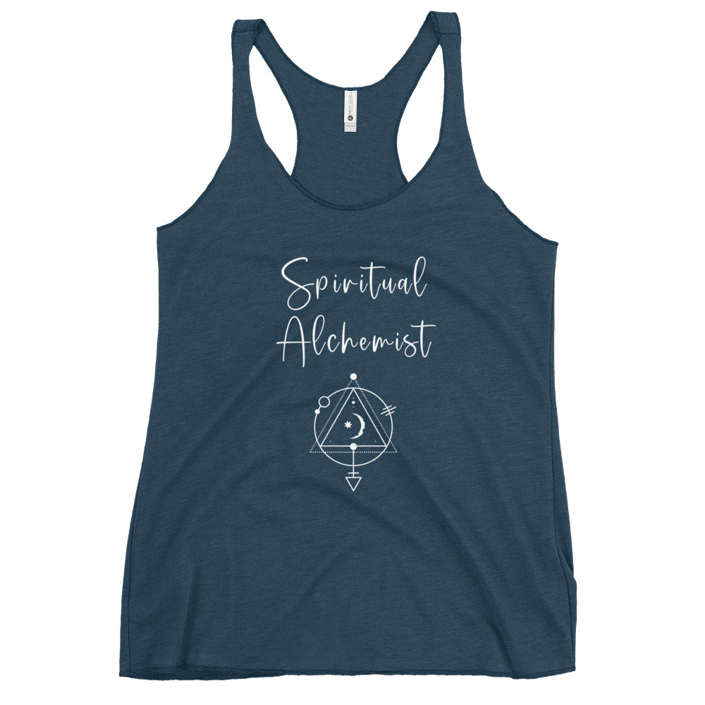 spiritual alchemist racerback tank