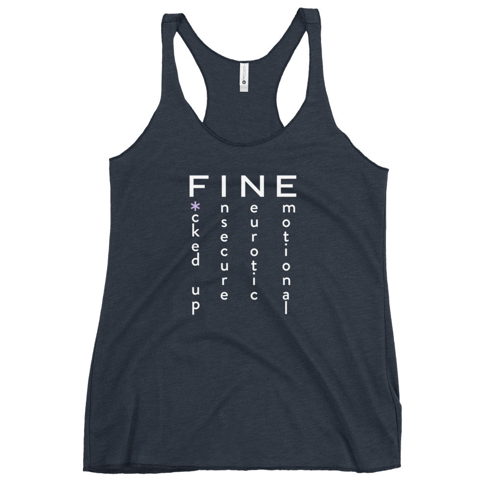 fine racerback tank