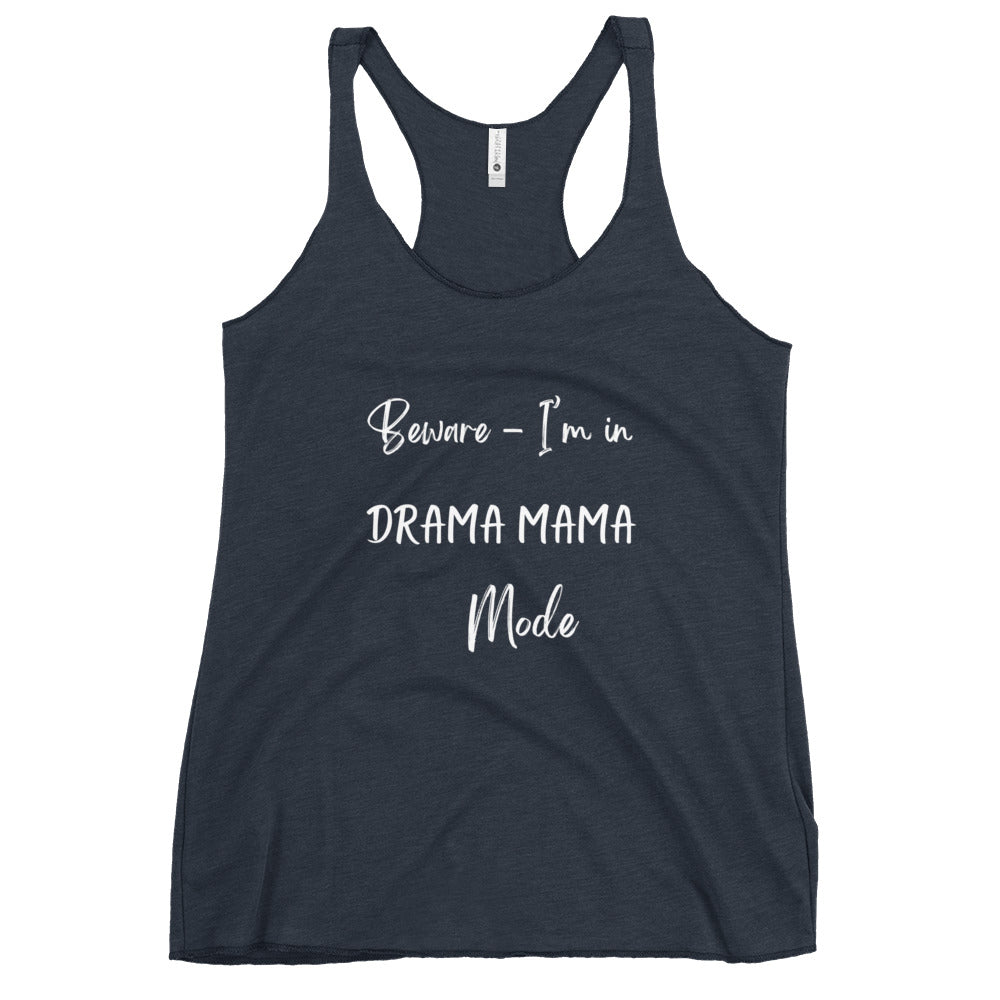 drama mama racerback tank