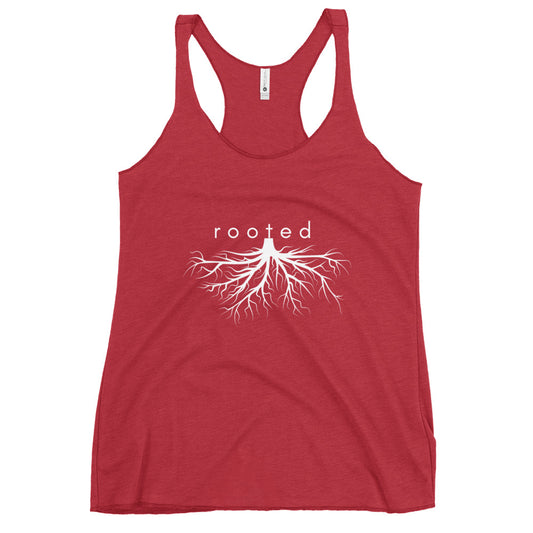 rooted chakra racerback tank