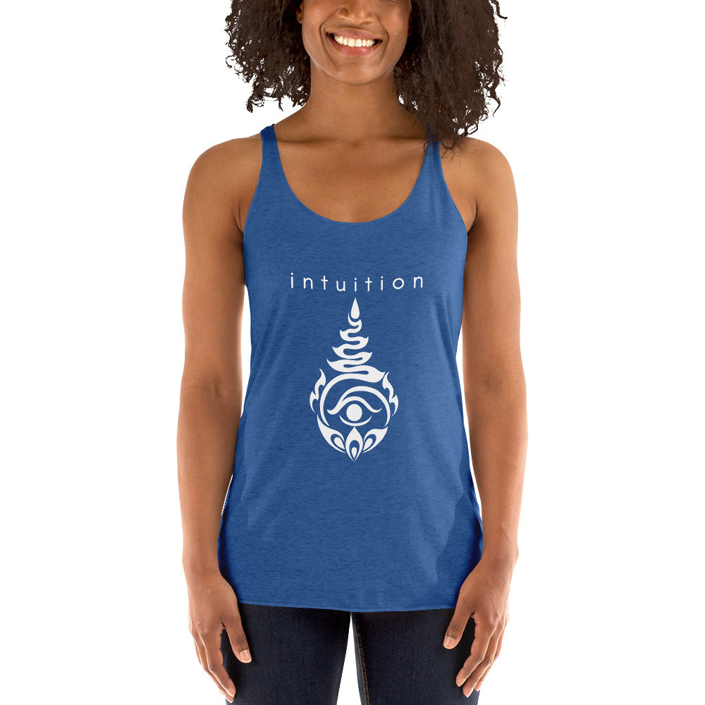 intuition chakra racerback tank