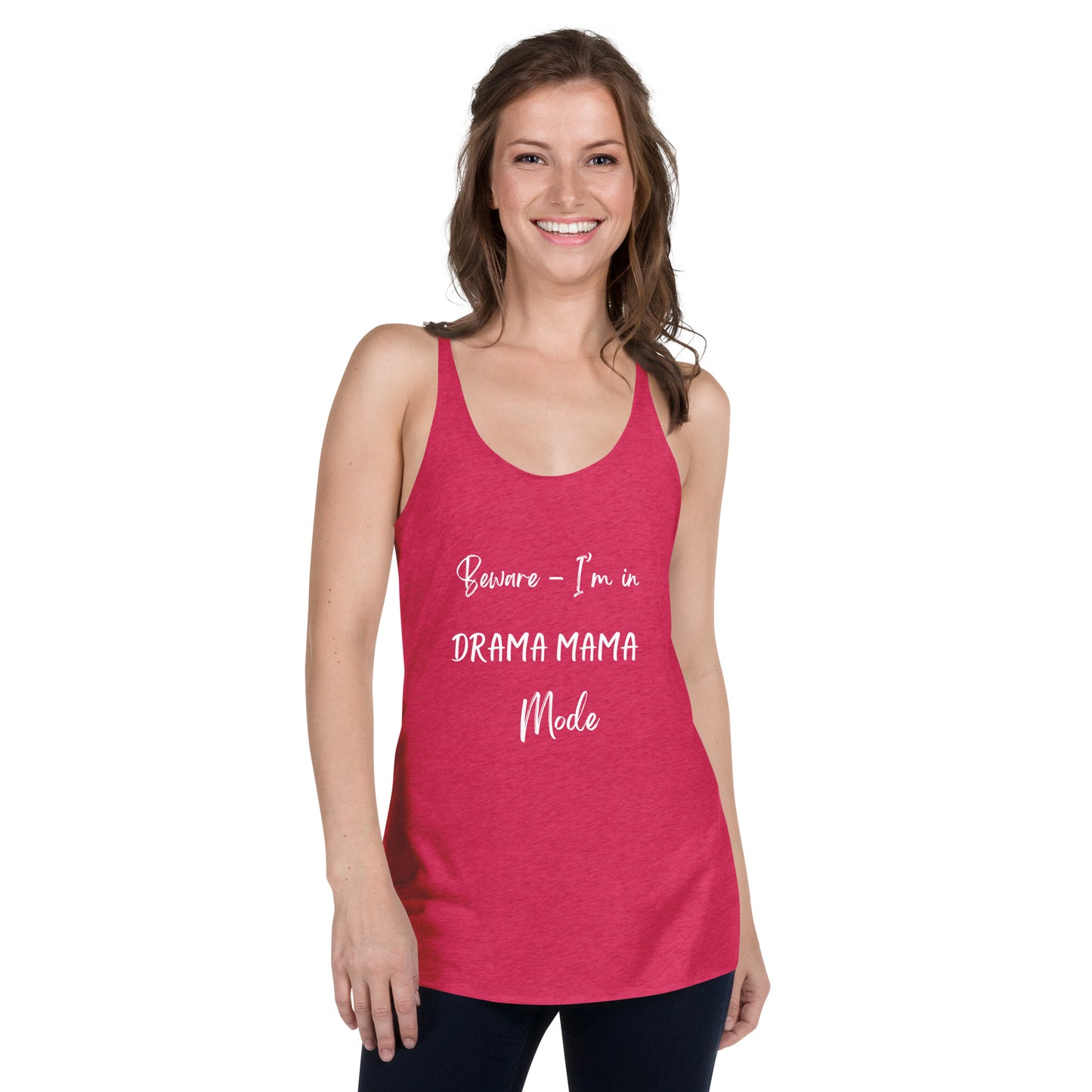 drama mama racerback tank