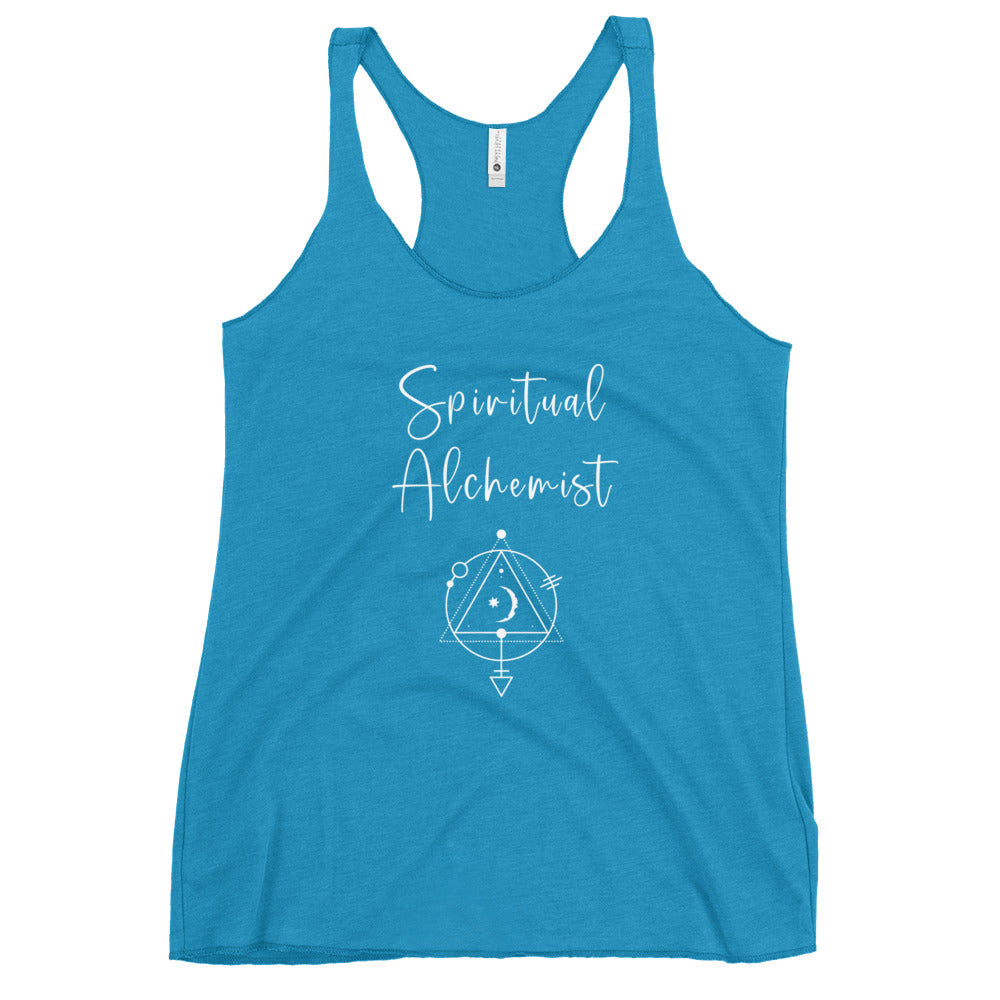 spiritual alchemist racerback tank