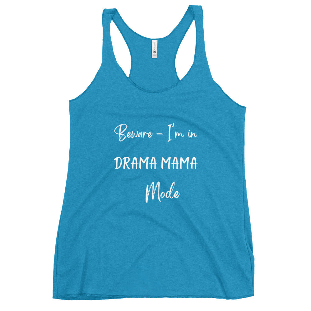 drama mama racerback tank